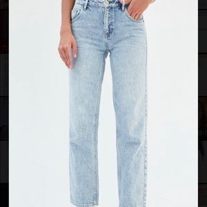 NWOT PacSun boyfriend straight high waisted jeans